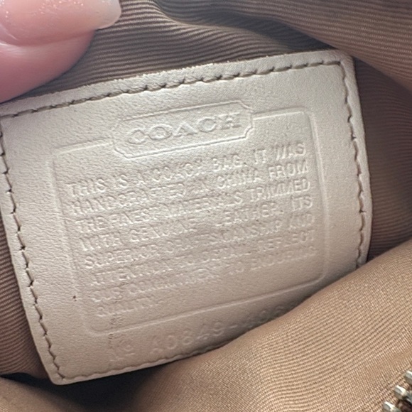 Coach Brown and Cream Crossbody Bag - Picture 2 of 10